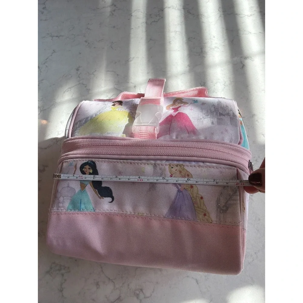 39. Pottery Barn Kids Disney Princess castle Mackenzie Pink Lunch Box Bag